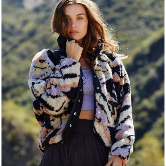 Free People Jackets & Blazers - FP Movement by Free People Hit the Slopes Fleece Jacket